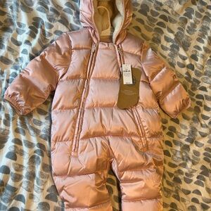 GAP Baby Pink Puffer